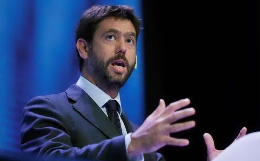 il presidente della juventus andrea agnelli (ansa)