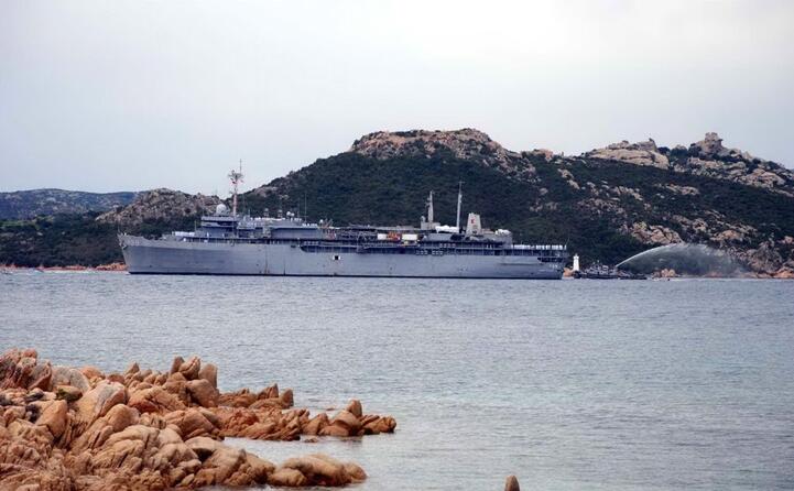 ha ospitato per 35 anni le navi appoggio statunitensi