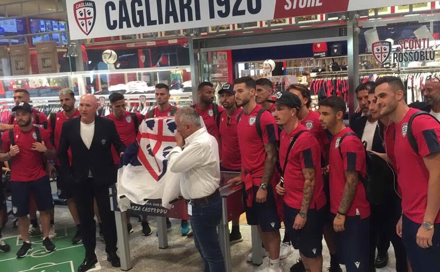 il cagliari schierato