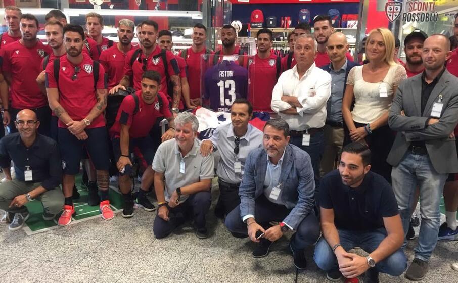 un momento della cerimonia di consegna
