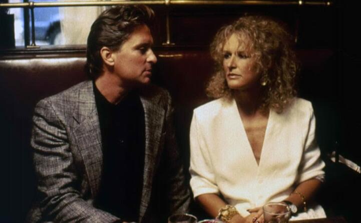 con glenn close in attrazione fatale