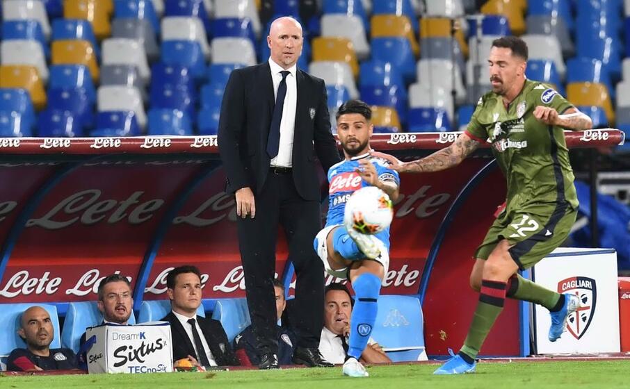 napoli cagliari le immagini della partita