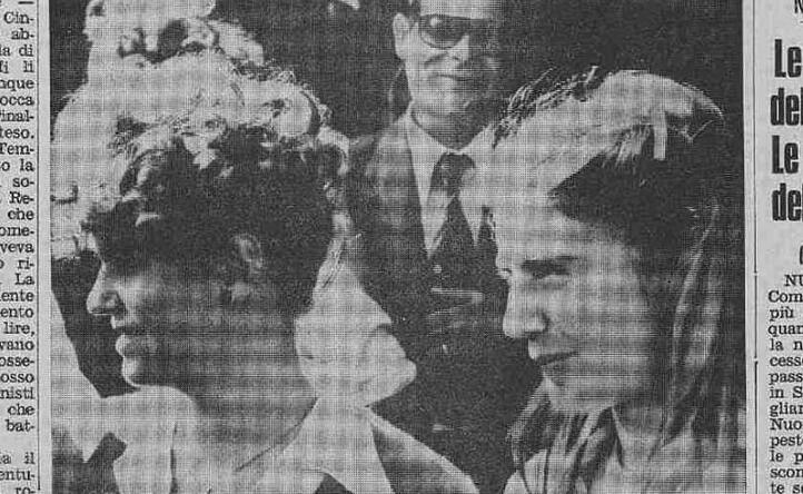 cristina cinque con la madre luisa