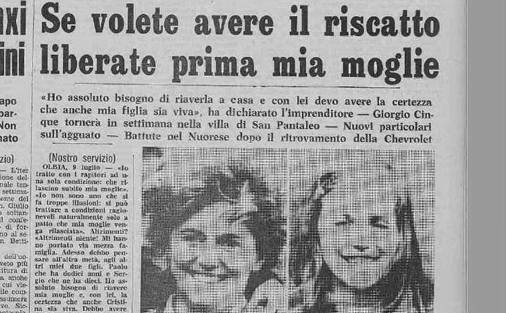 l appello di giorgio cinque ai sequestratori