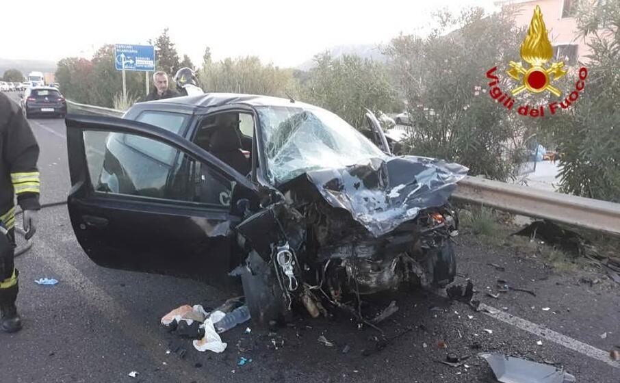 coinvolte due auto (foto vdf)