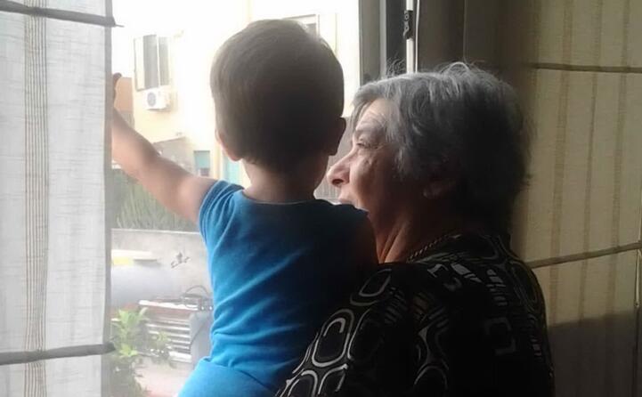 auguri a tutti i nonni ecco nonna paola e nicol da cagliari (foto di alessandra raspino)
