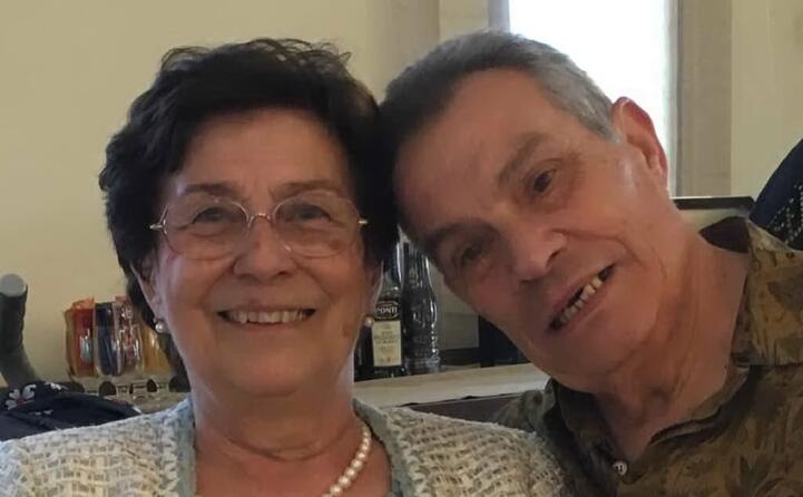 auguri ai nonni franco e paola cozza di cagliari dalle nipotine sofia e cecilia