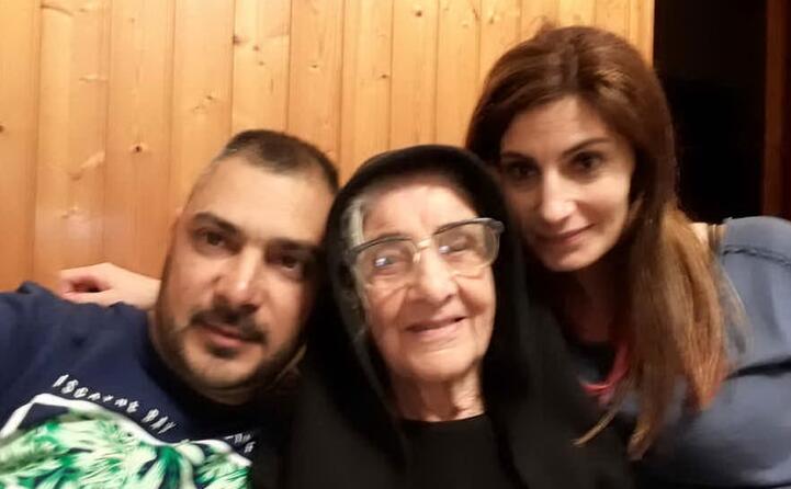 cristian e arianna con nonna zenobia da villa sant antonio