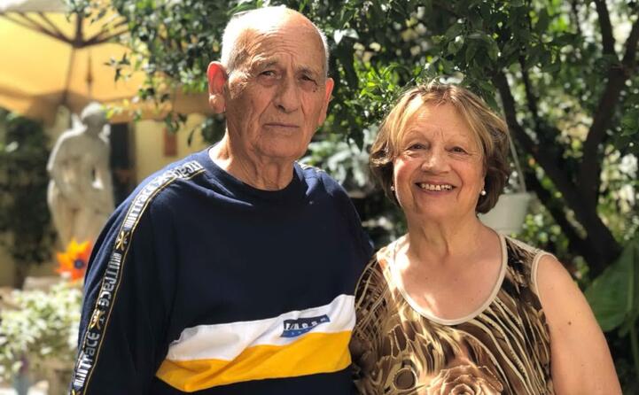 giampaolo e marisa super nonni di sara elisa e matteo