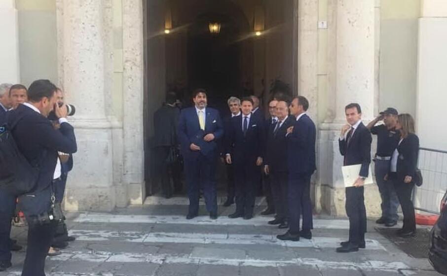 l incontro con solinas e truzzu