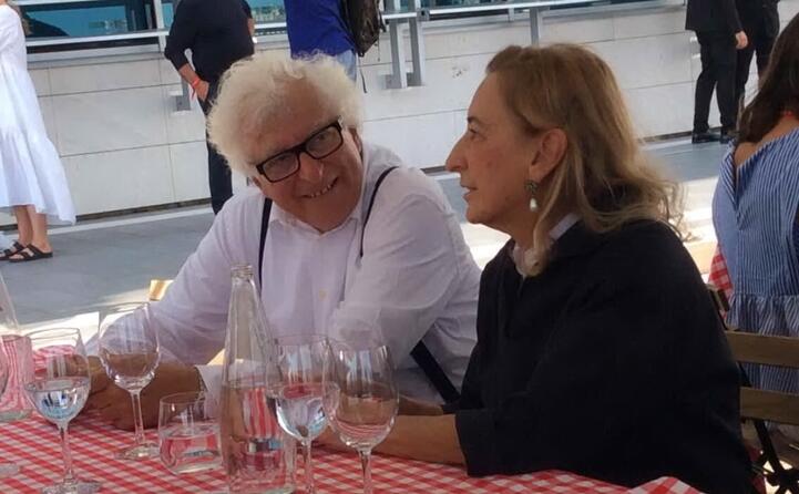 miuccia prada e patrizio bertelli (l unione sarda pilia)