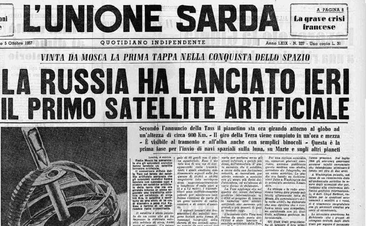 la prima pagina de l unione sarda dedicata all evento