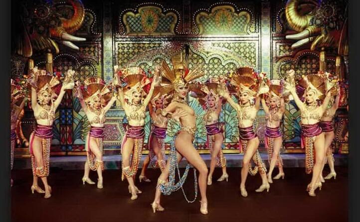 ballerine del moulin rouge (archivio l unione sarda)