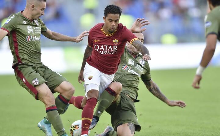 roma cagliari le immagini della partita
