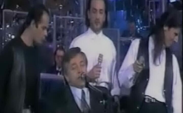 sempre sul palco dell ariston con i tazenda nel 1991 (archivio l unione sarda)