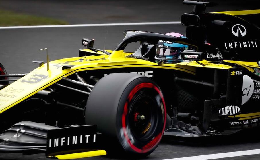 daniel ricciardo su renault (ansa)