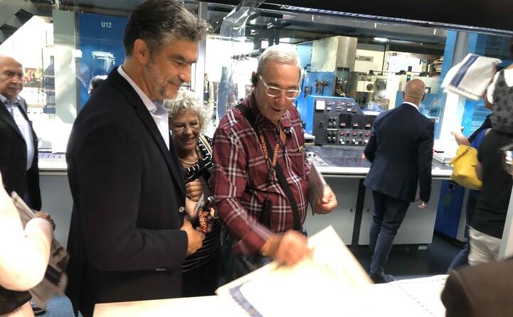 il giornale grande protagonista