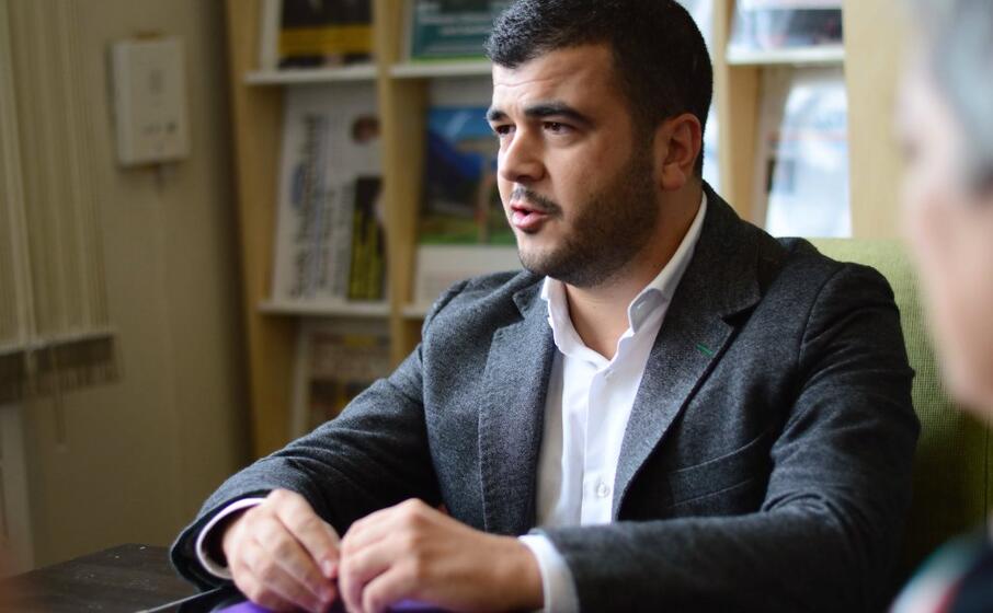 il sindaco davide corriga (foto l unione sarda pala)