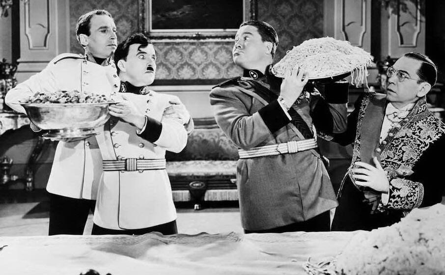 accaddeoggi 15 ottobre del 1940 esce al cinema il grande dittatore