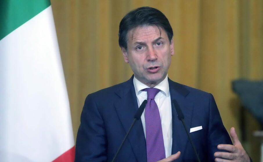 giuseppe conte (ansa)