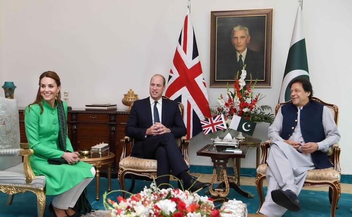il duca e la duchessa di cambridge in pakistan