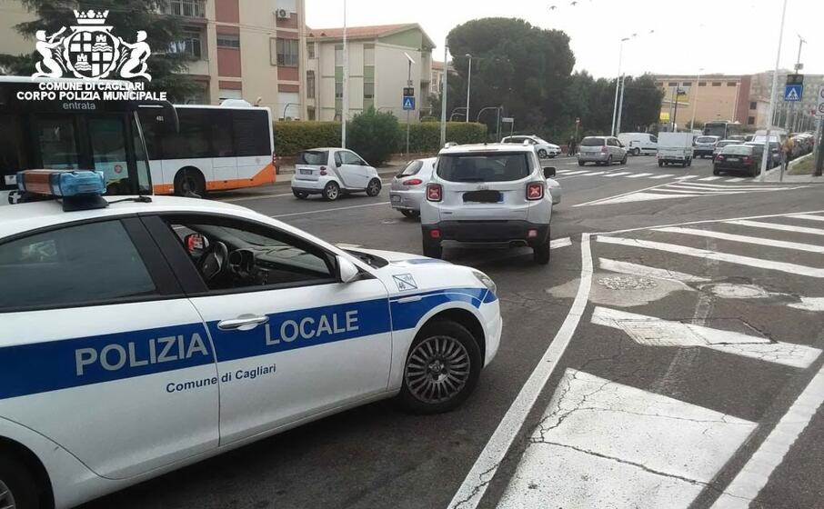 l incidente (foto polizia municipale)