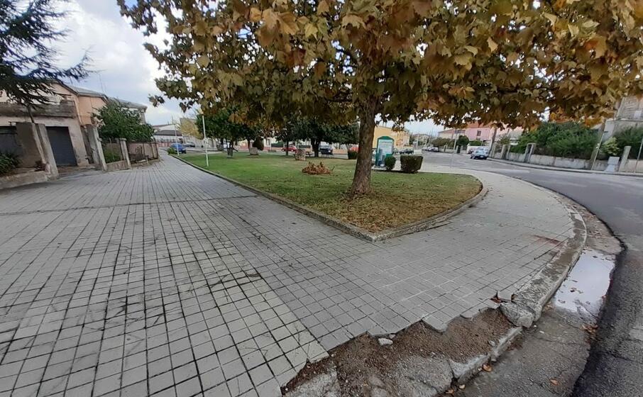 piazza italia a isili (foto l unione sarda gioia)