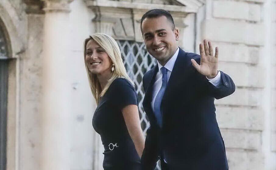 virginia saba e luigi di maio (archivio l unione sarda)