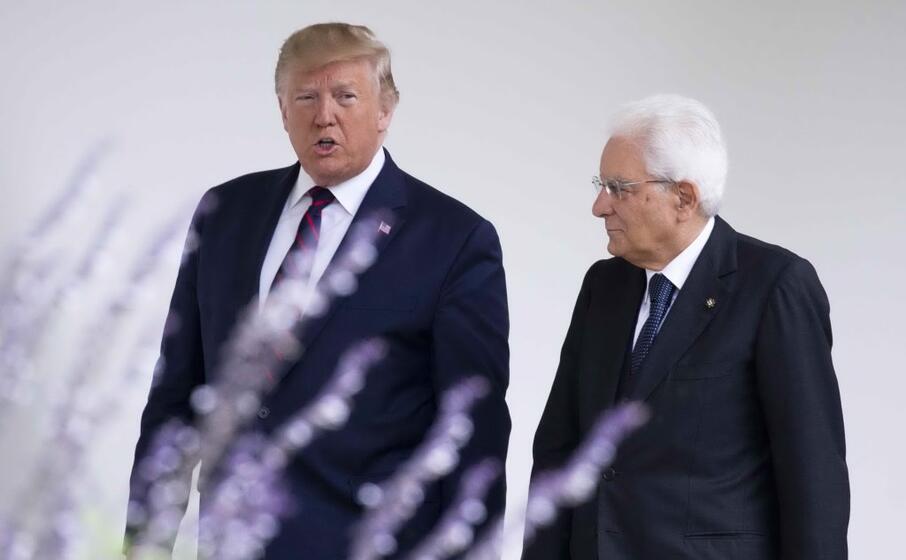 il presidente americano lo ha accolto alla casa bianca