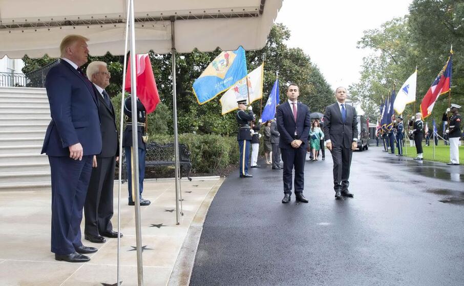 nella delegazione italiana anche il ministro degli esteri luigi di maio