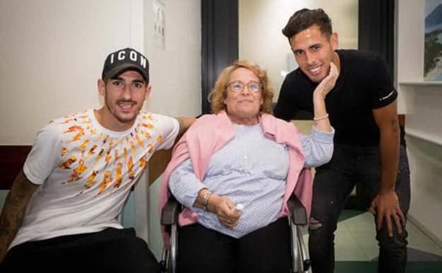 deiola e oliva con una paziente della clinica (foto ufficio stampa korian)