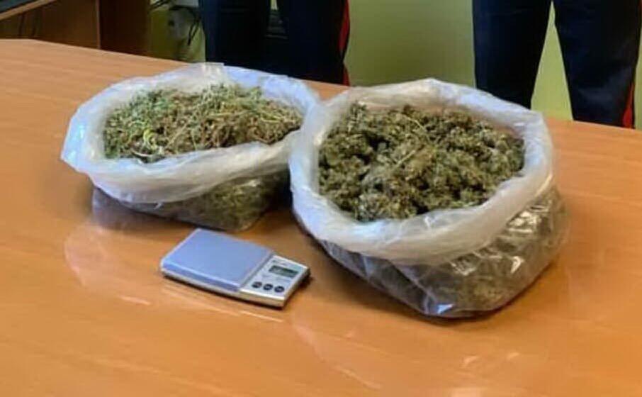 la droga posta sotto sequestro (foto carabinieri)