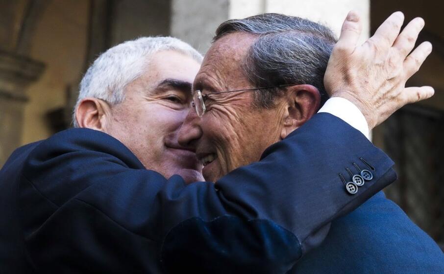 pier ferdinando casini e gianfranco fini