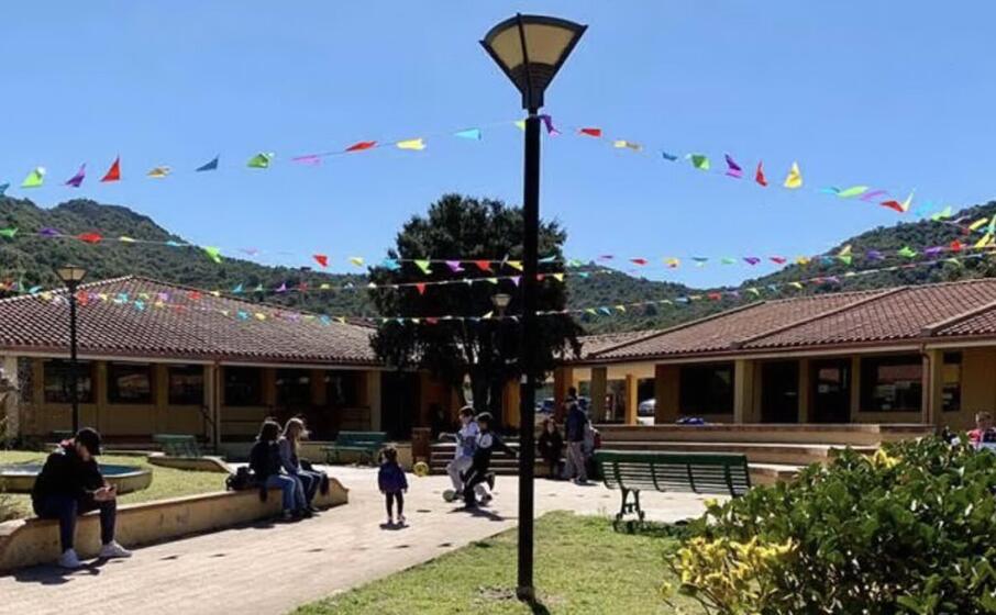 uno degli spazi verdi di poggio dei pini (foto l unione sarda murgana)