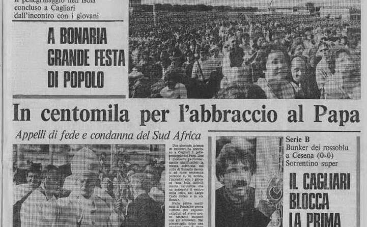 l abbraccio del popolo sardo (archivio l unione sarda)