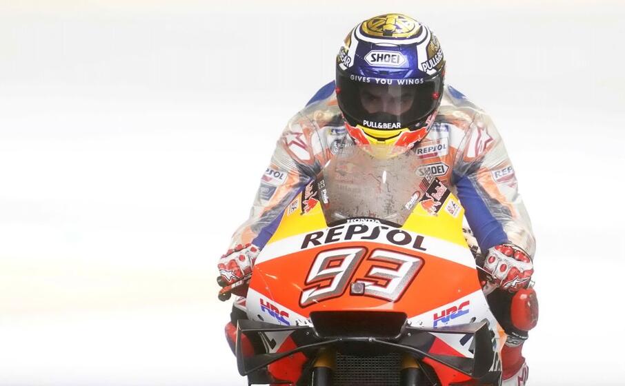marc marquez su honda (ansa)