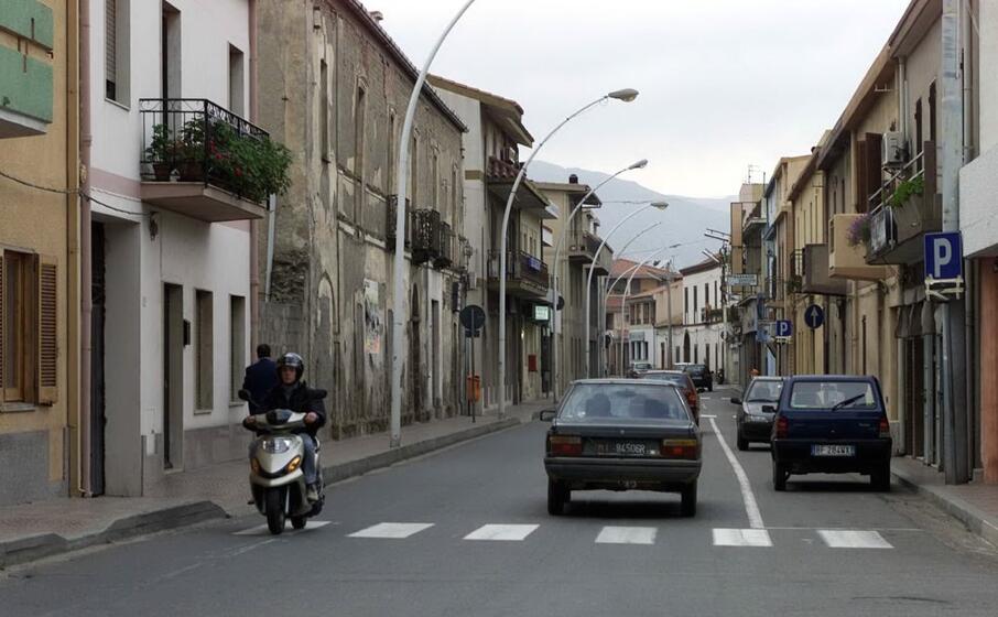 una vecchia foto di muravera (archivio l unione sarda)