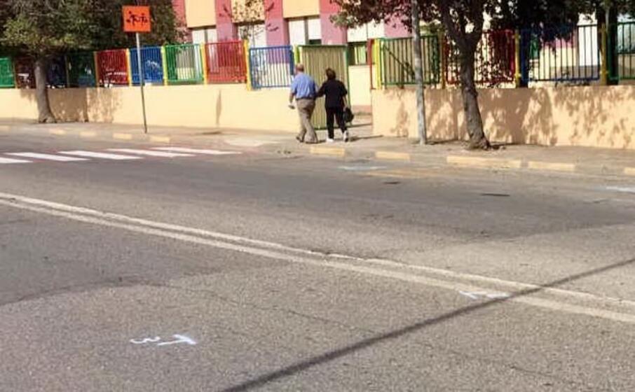 via pacinotti dove avvenuto l incidente (foto l unione sarda simbula)