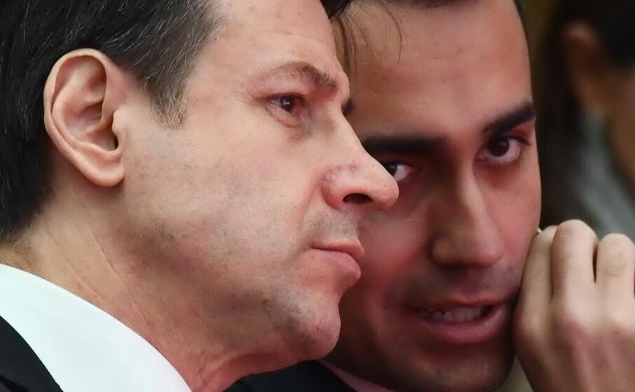 giuseppe conte e luigi di maio (ansa)