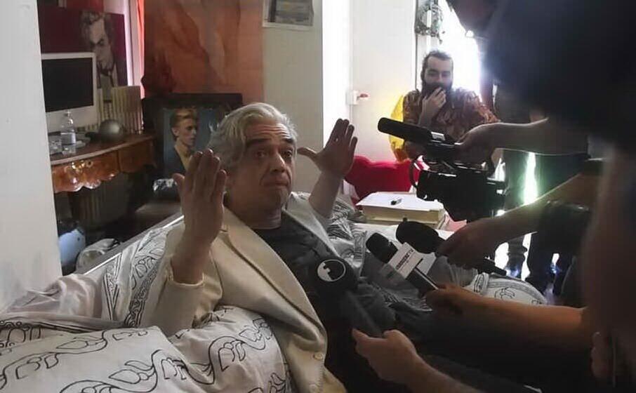 morgan nella sua casa di monza (archivio l unione sarda)