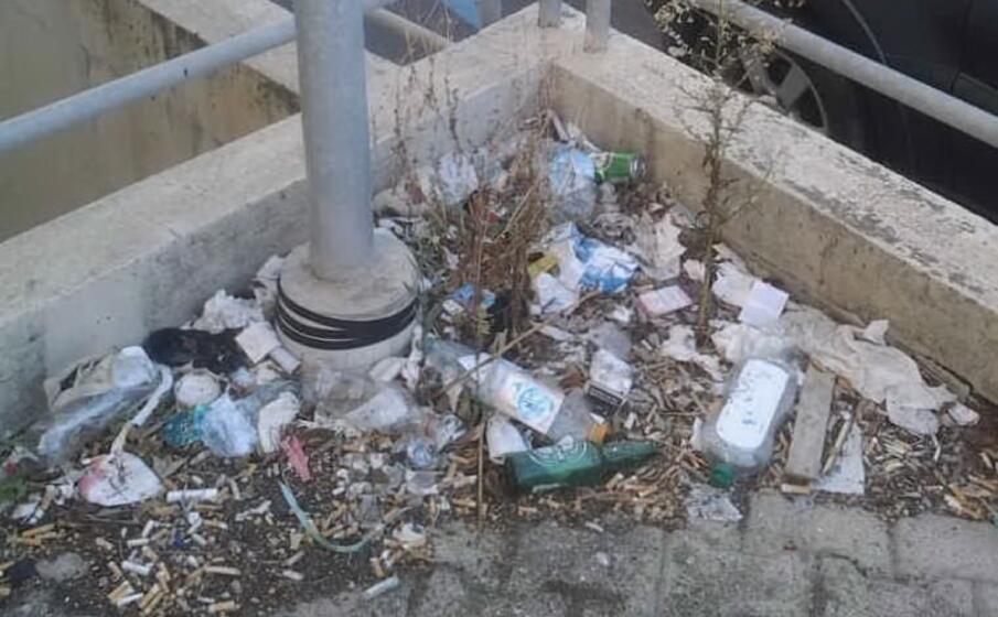 un tratto del parcheggio di vico verdi (l unione sarda sanna)