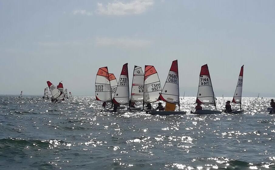 una fase delle regate di torregrande (l unione sarda sanna)