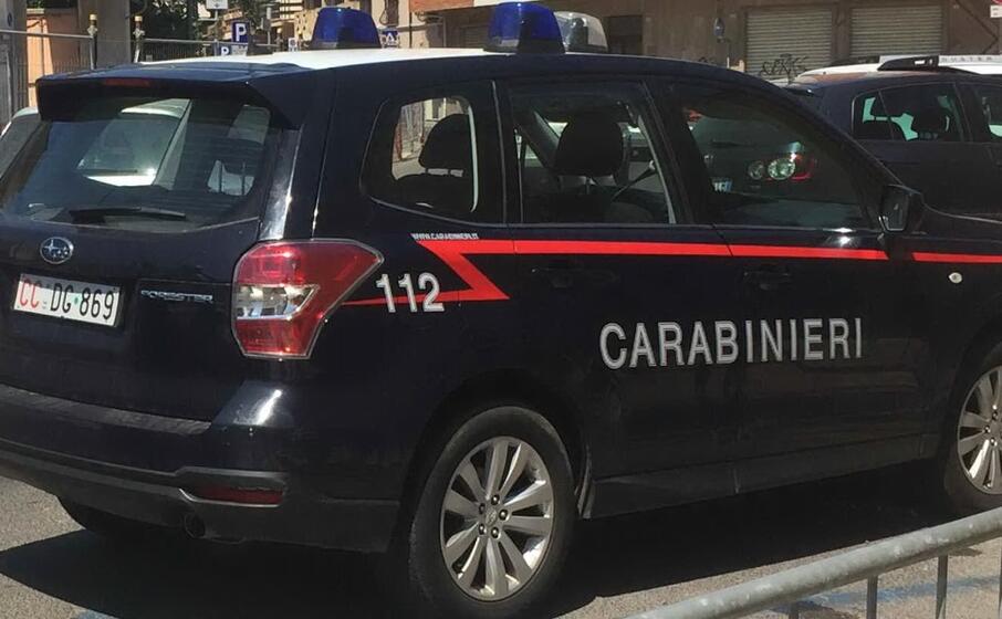 una pattuglia del radiomobile di oristano (foto l unione sarda sanna)