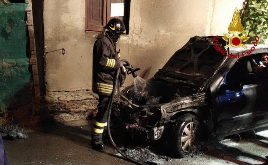 l intervento (foto vigili del fuoco)