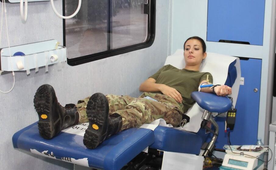 a organizzarla i militari del battaglione trasmissioni gennargentu