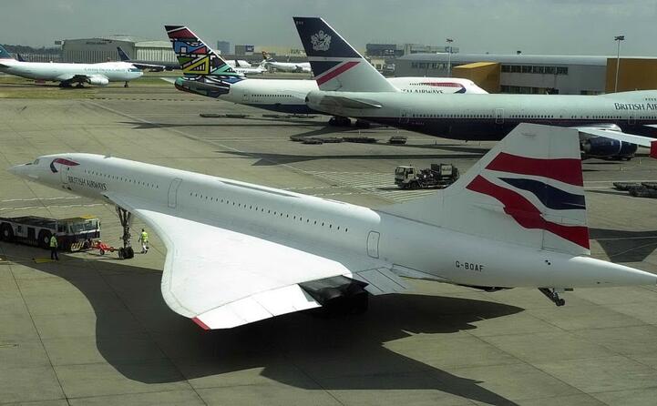 i concorde in pista