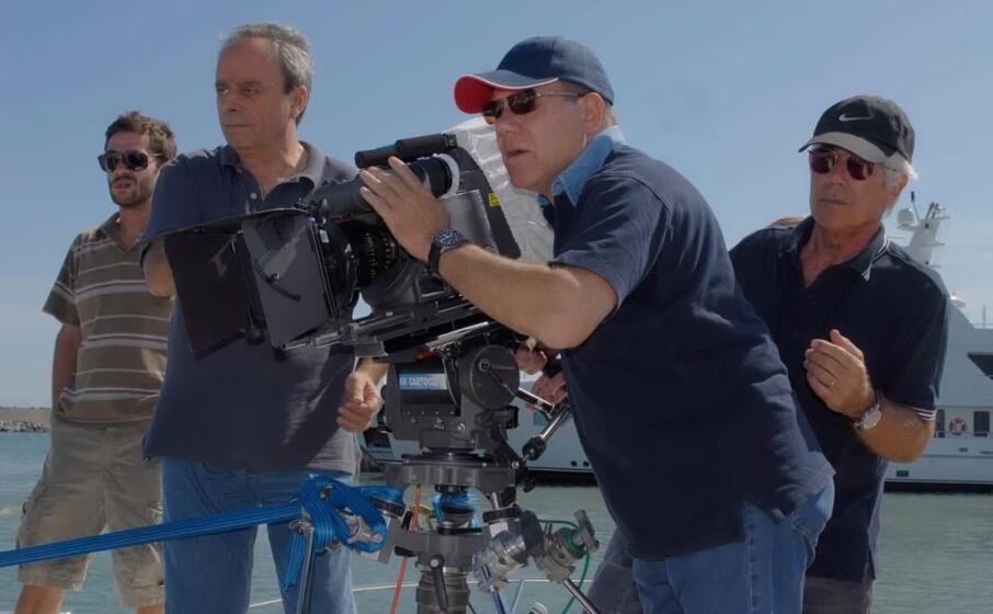 carlo verdone sul set (foto ufficio stampa)