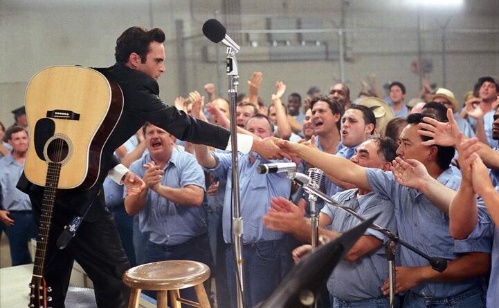 nel ruolo di johnny cash