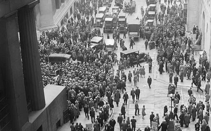 accaddeoggi 29 ottobre 1929 il crollo di wall street (foto wikipedia)