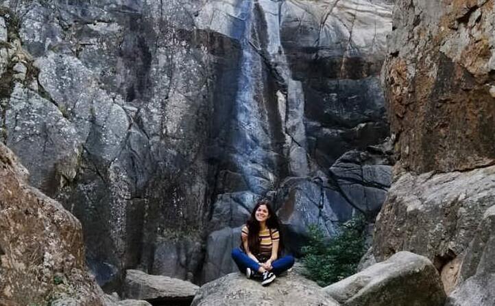 davanti alla cascata di sa spendula a villacidro ( medinolasss)